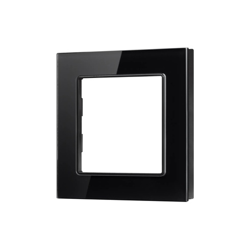 Рамка стеклянная FRM-GLARE-GS-1-BK (Arlight, -)