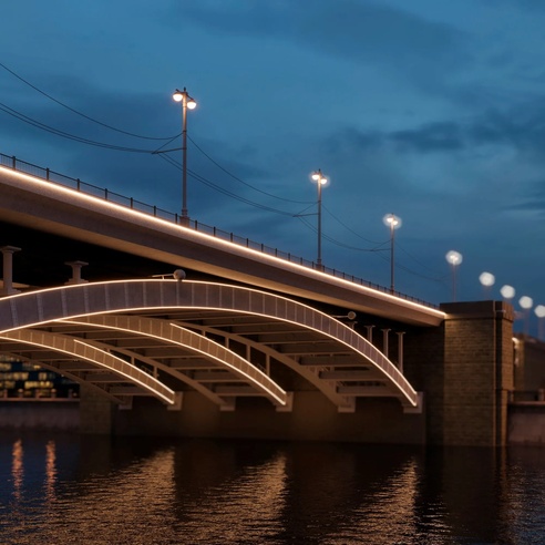 Лента герметичная MOONLIGHT-PRO-TOP-X320-16x16mm 48V Warm3000 (10 W/m, IP67, 30m, wire x2) (Arlight, Вывод боковой, 7 лет)