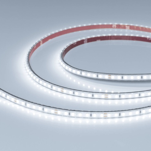Лента герметичная RTW-PS-A140-7mm 24V White6000 (10 W/m, IP67, 5m) (Arlight, CRI>90)