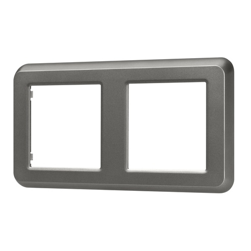 Рамка пластиковая FRM-VERSA-PL-2-GR (Arlight, -)