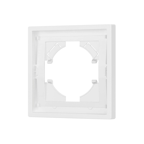 Рамка пластиковая FRM-TENDO-PL-1-WH (Arlight, -)
