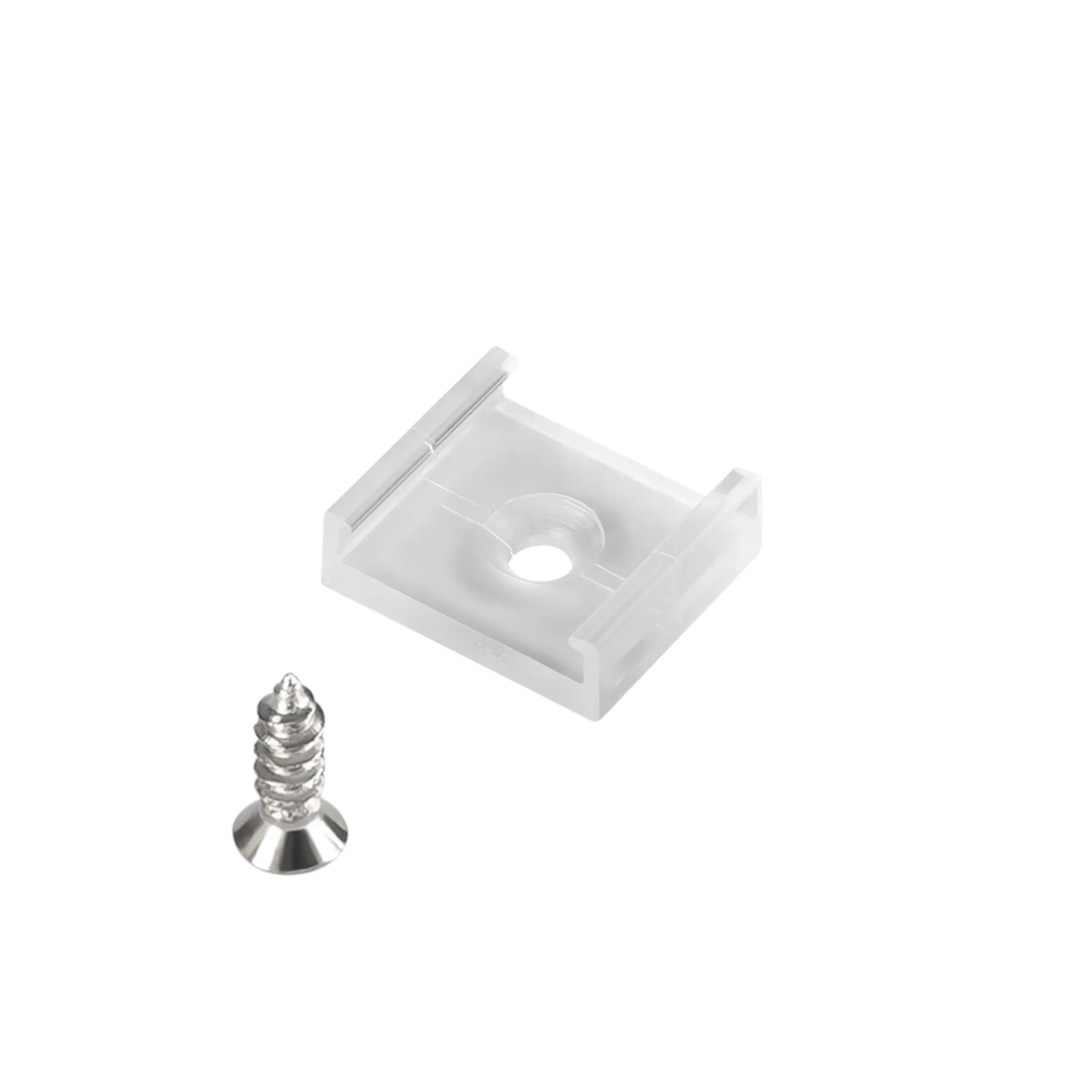 Держатель ARL-WAVE-16x15mm-CLIP-P CLEAR (Arlight, Пластик)