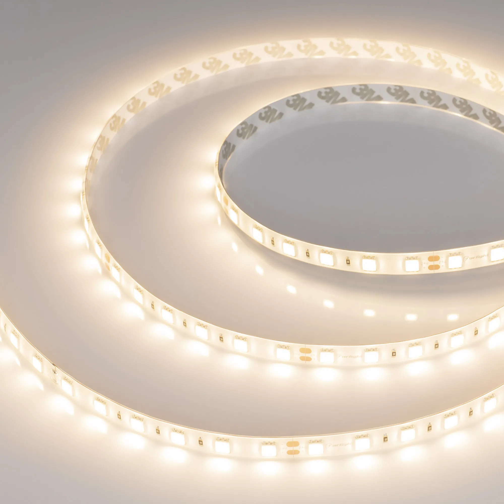 Лента светодиодная герметичная RTW-SE-B60-10mm 24V Warm3000 (14.4 W/m, IP65, 5060, 5m) (Arlight, -) - изображение товара