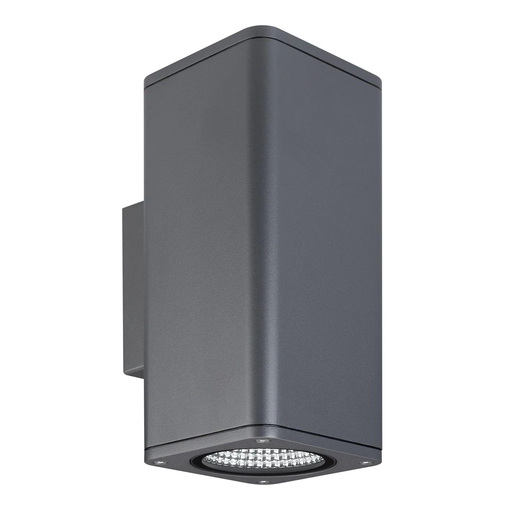 Светильник LGD-EVO-WALL-TWIN-S100x100-2x12W Warm3000 (GR, 44 deg, 230V) (Arlight, IP54 Металл, 3 года) - изображение товара