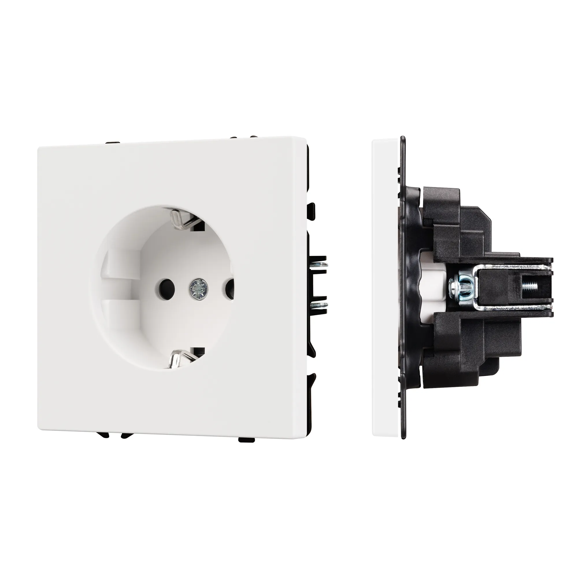 Механизм электрической розетки SCT-NOBE-MEU1-SFPL-WH (230V, 16A) (Arlight, -)