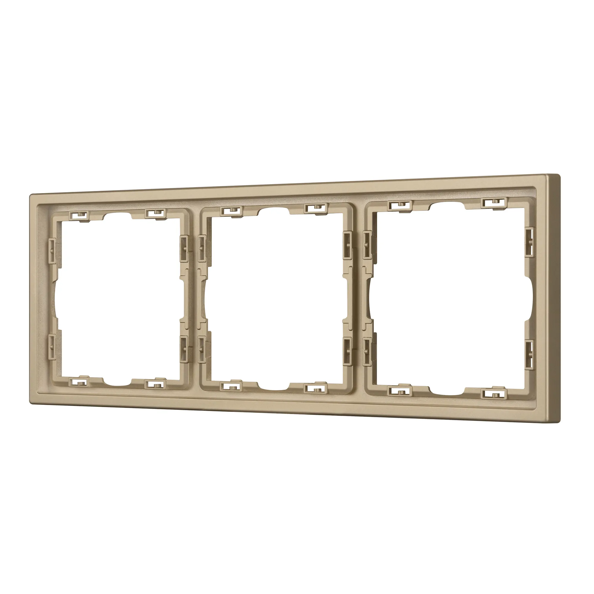 Рамка пластиковая FRM-NOBE-SFPL-3-GD (Arlight, -)