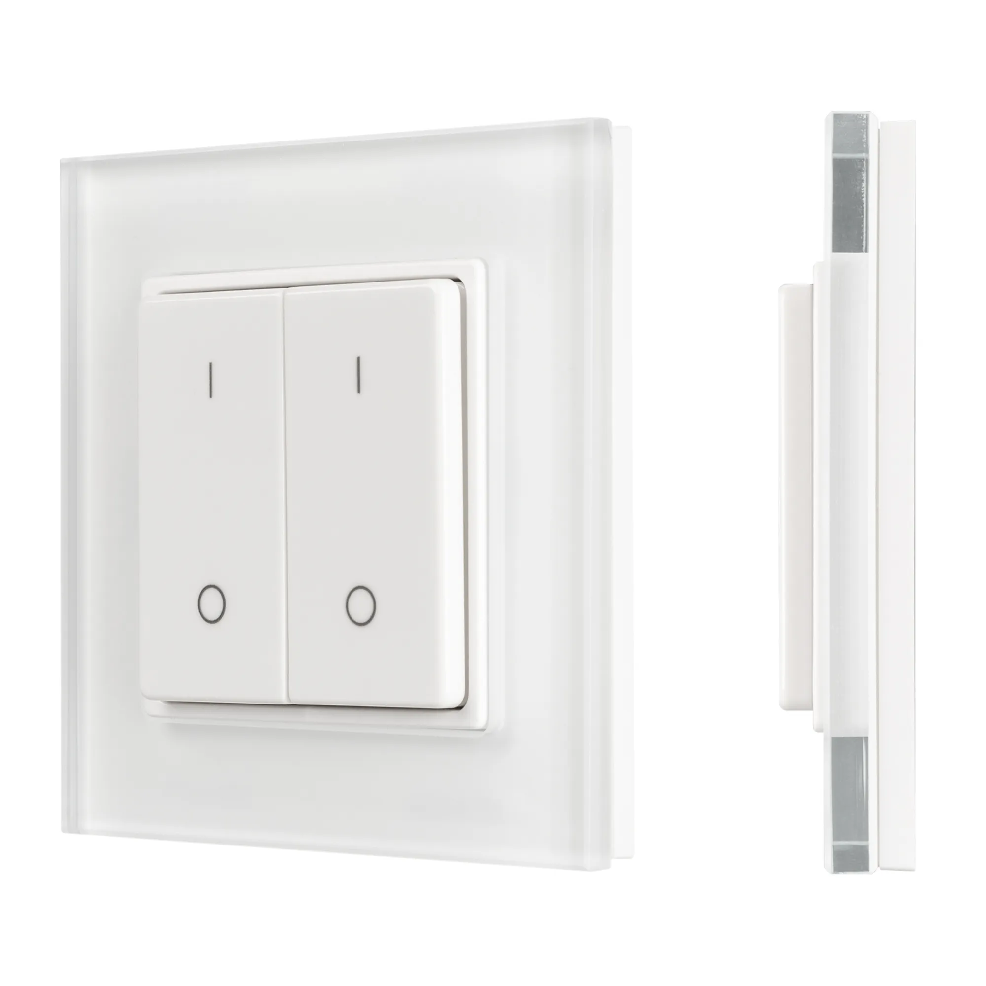 Панель SMART-P47-DIM-G-SUF (3V, 2 зоны, Knob, 2.4G) (Arlight, Пластик) - изображение товара