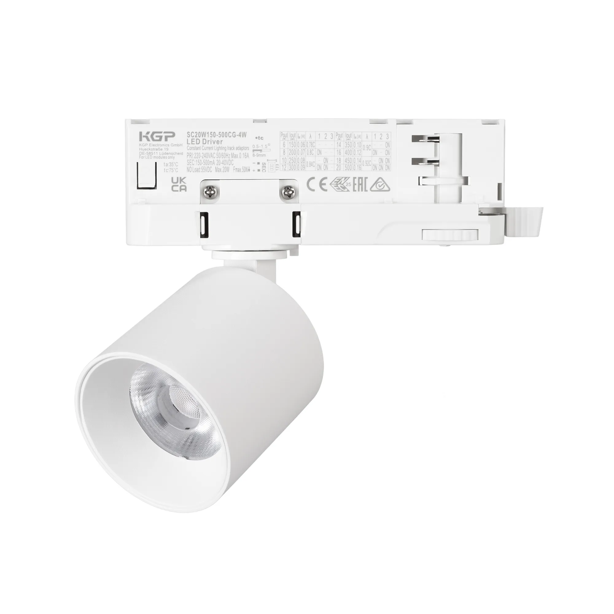 Светильник LGD-DYKE-4TR-R60-8W Day4000 (WH, 20 deg, 230V, TRIAC) (Arlight, IP20 Металл, 5 лет)