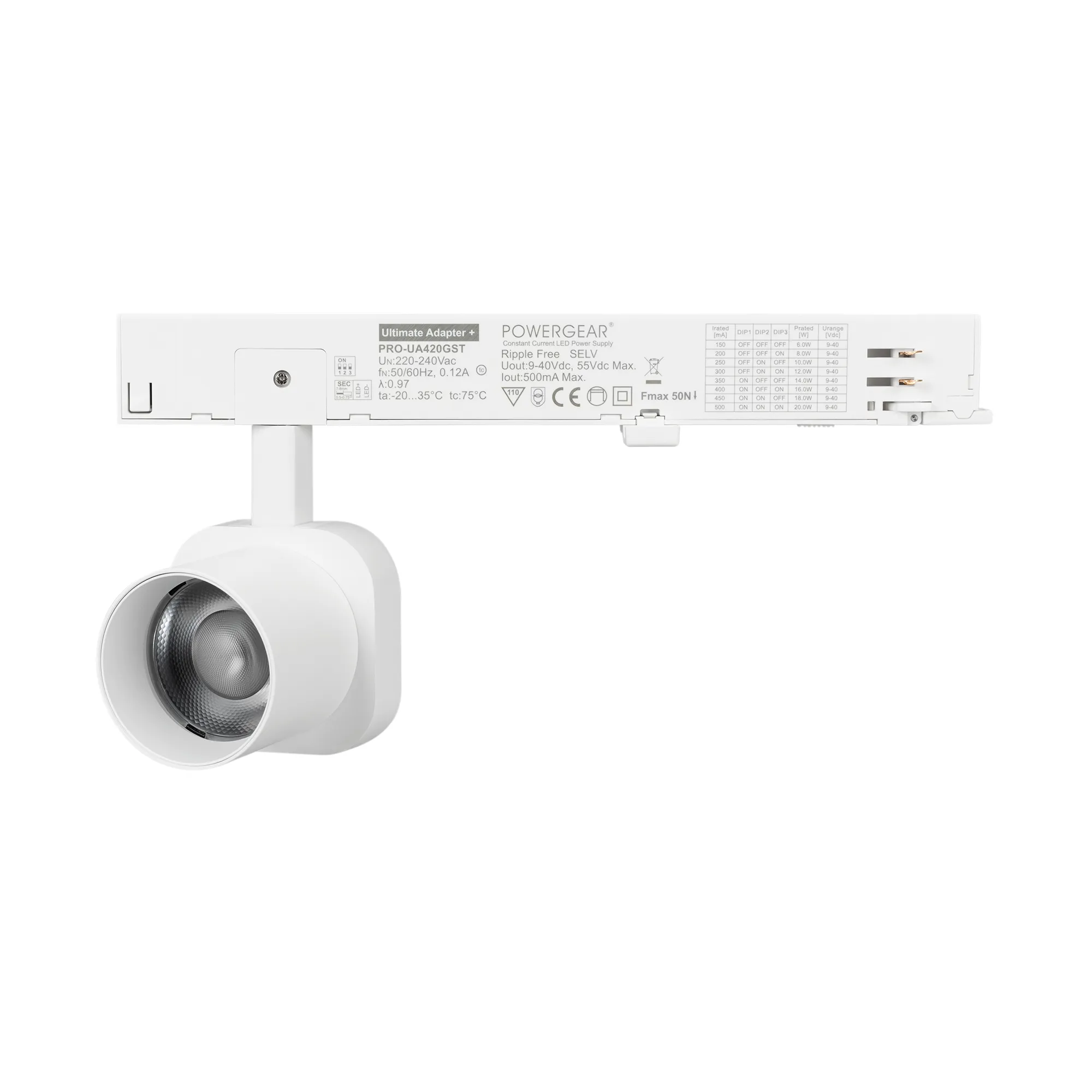 Светильник LGD-DIAFILM-4TR-R60-10W Warm2700 (WH, 60 deg, 230V) (Arlight, IP20 Металл, 5 лет)
