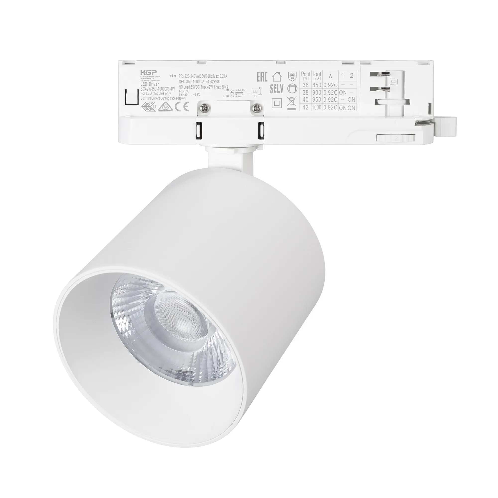 Светильник LGD-DYKE-4TR-R100-36W Day4000 (WH, 50 deg, 230V) (Arlight, IP20 Металл, 5 лет)