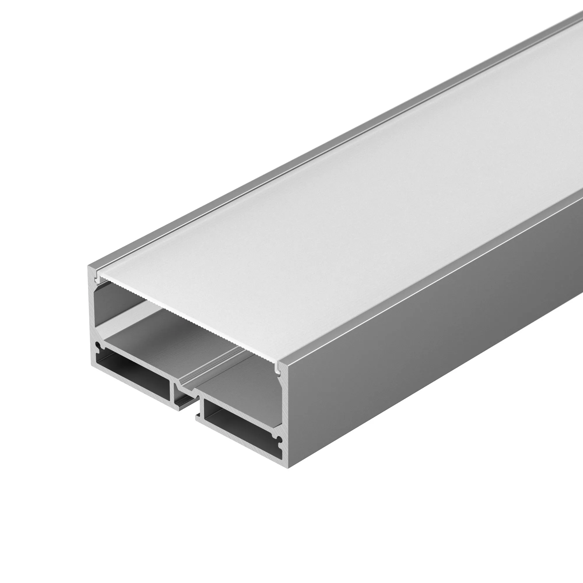 Профиль с экраном SL-LINE-7532-2000 ANOD (Arlight, Алюминий) - изображение товара