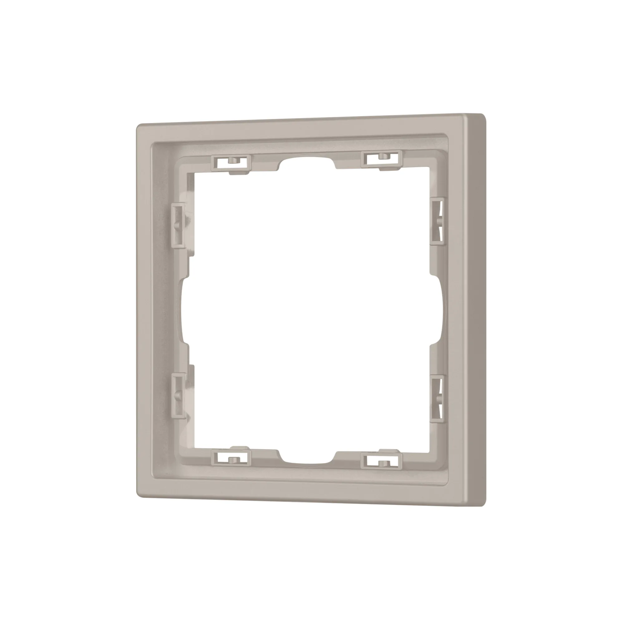 Рамка пластиковая FRM-NOBE-SFPL-1-CA (Arlight, Кашемир)
